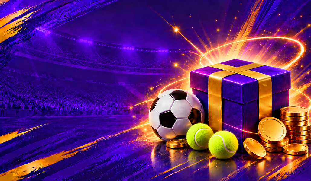 Just4win opinioni bonus gioco d'azzardo casino: confezione regalo, palloni e monete d'oro